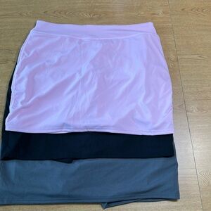 Set of Three Bike Skorts